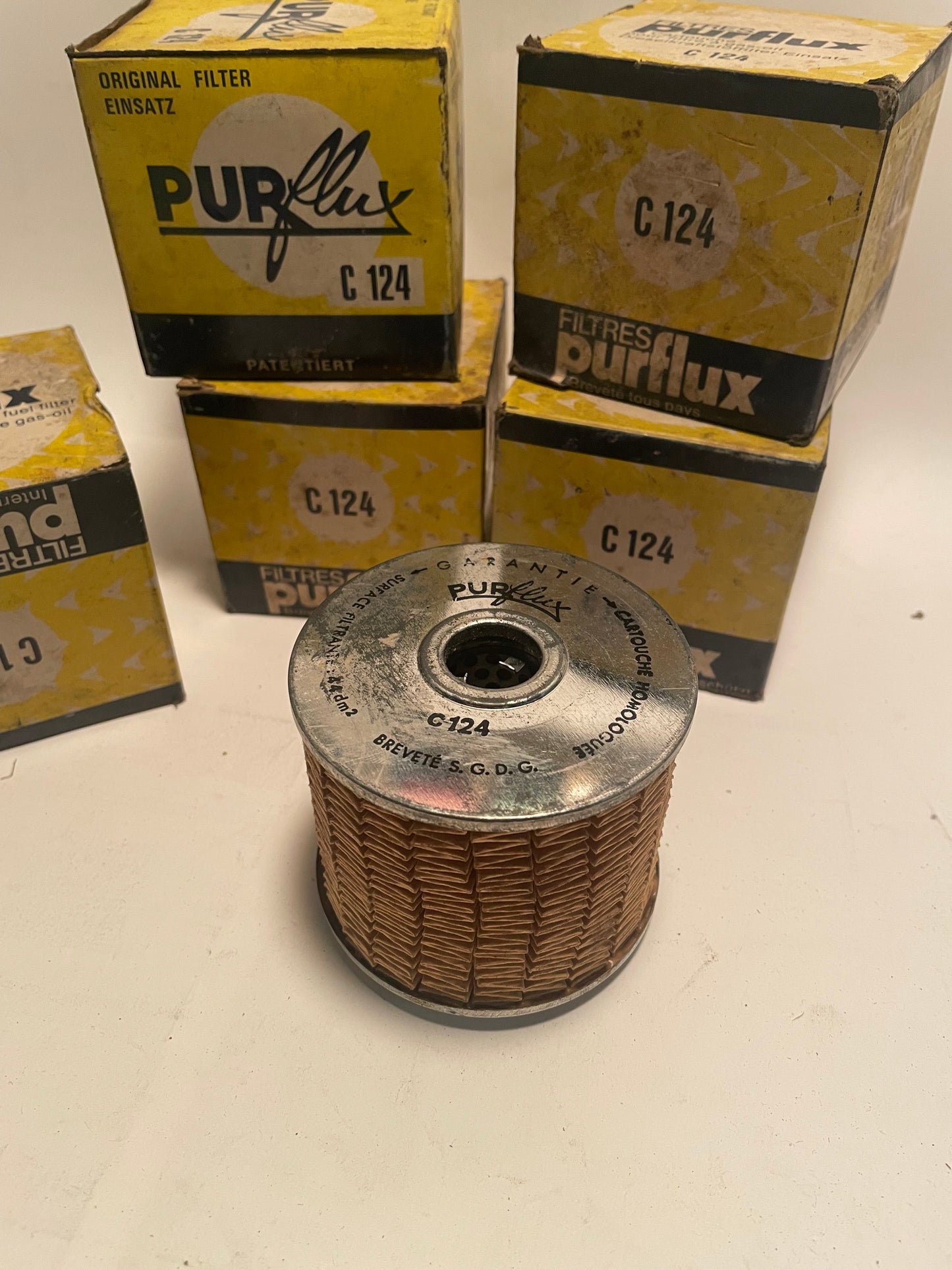 Filtre a gasoil PURFLUX C124