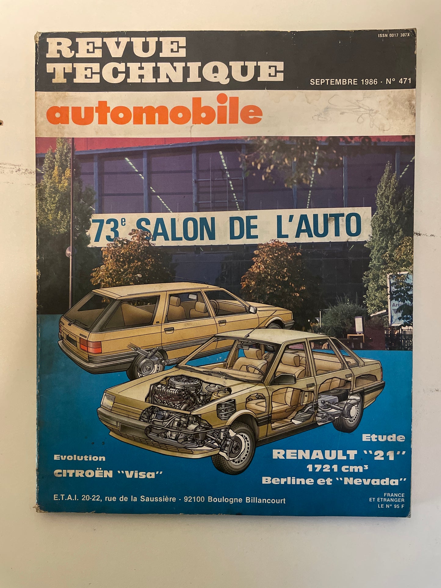 Revue technique RENAULT 21 et Nevada diesel turbo D