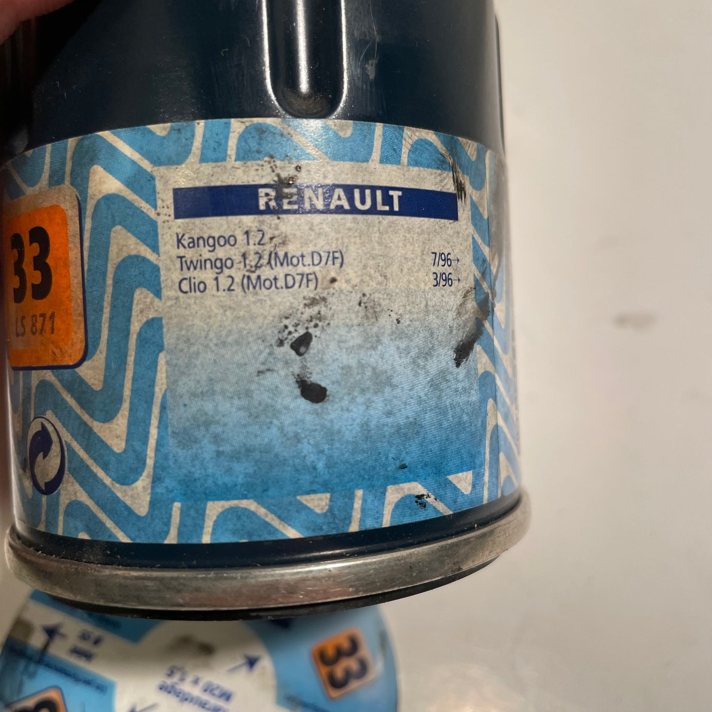 Filtre à huile 33 LS 871 pour Renault