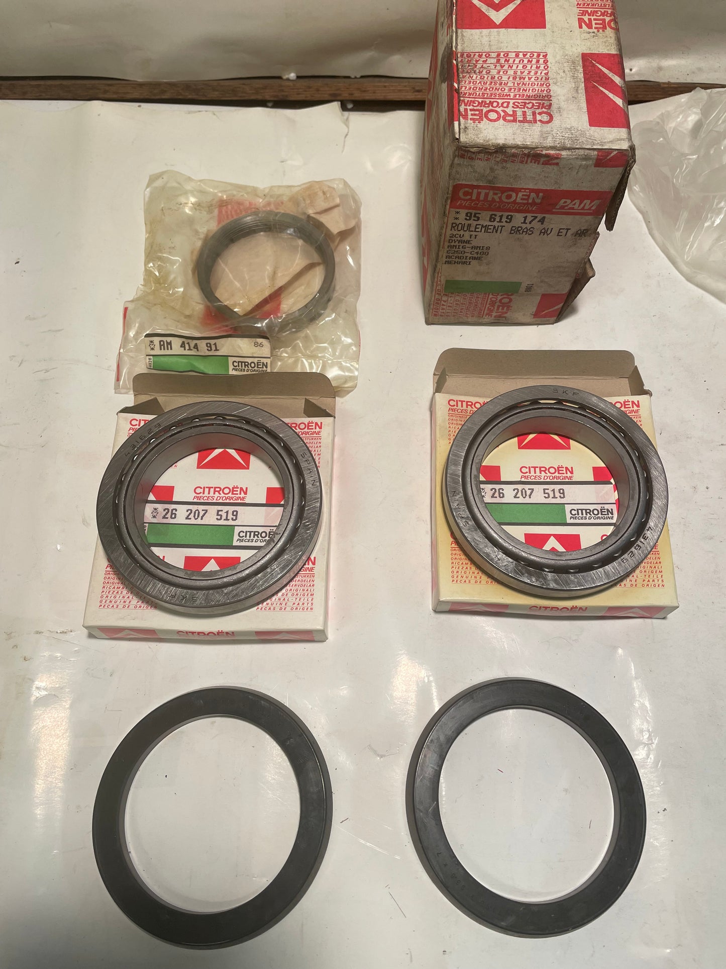 Kit Roulement de bras de suspension AV et AR CITROEN
