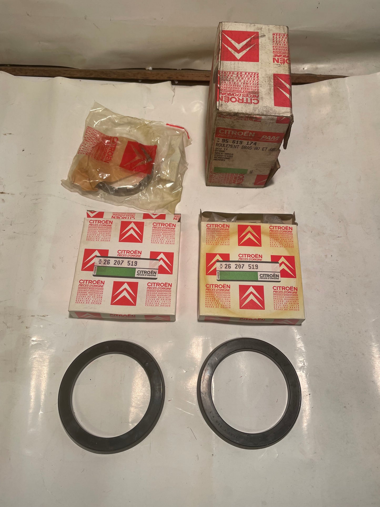Kit Roulement de bras de suspension AV et AR CITROEN