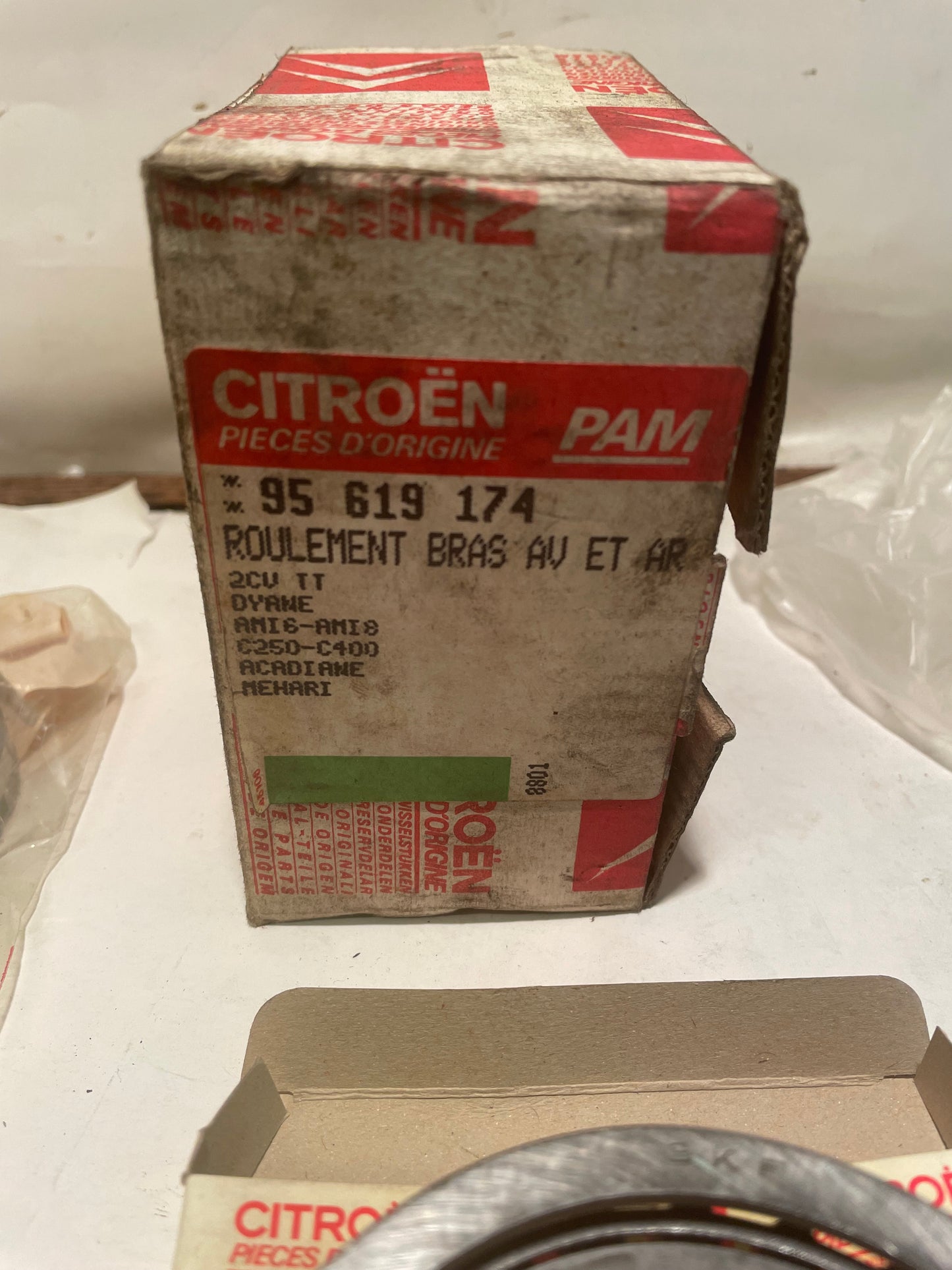 Kit Roulement de bras de suspension AV et AR CITROEN