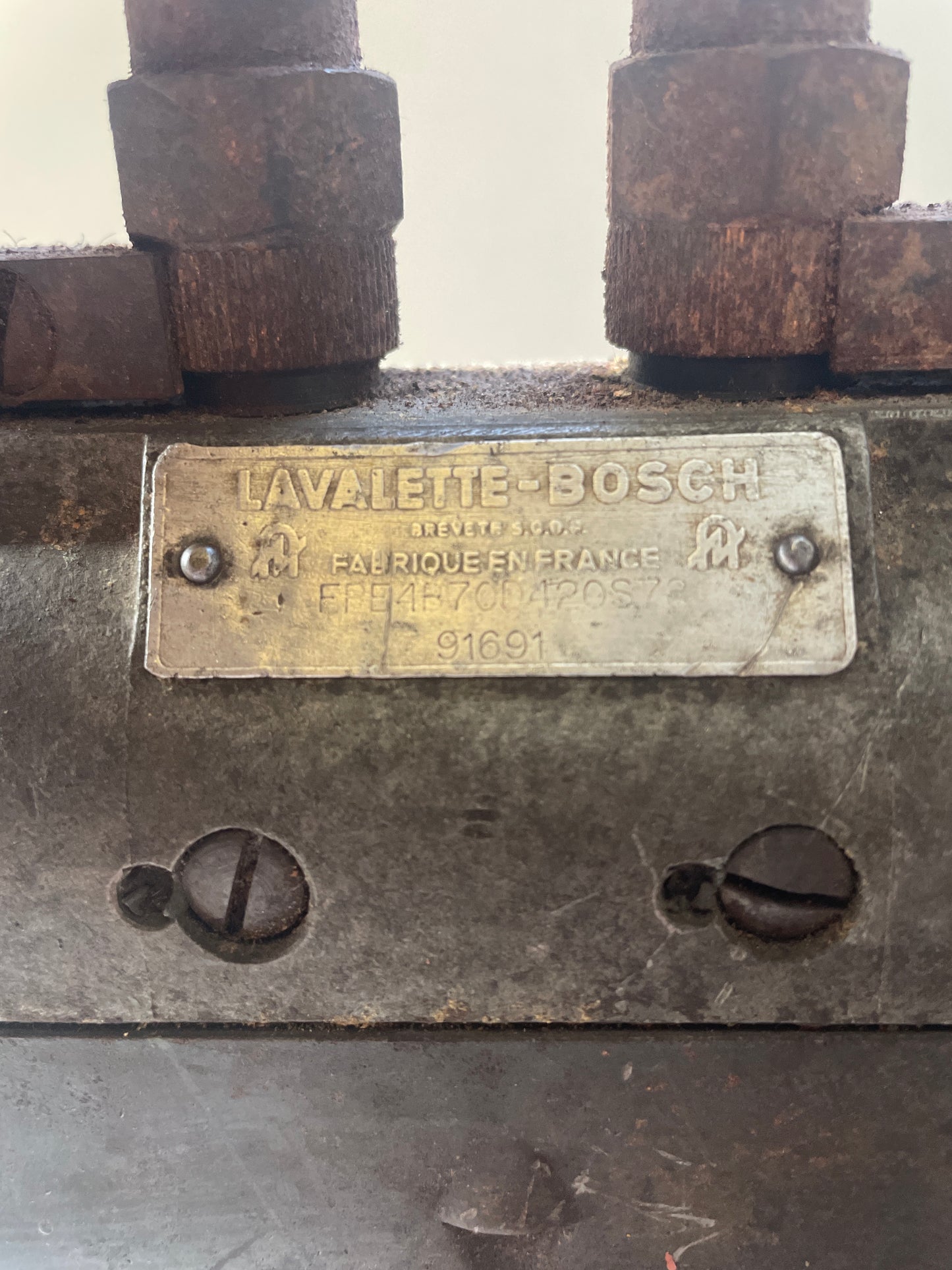 Pompe à injection LAVALETTE FPE4F70D420S78