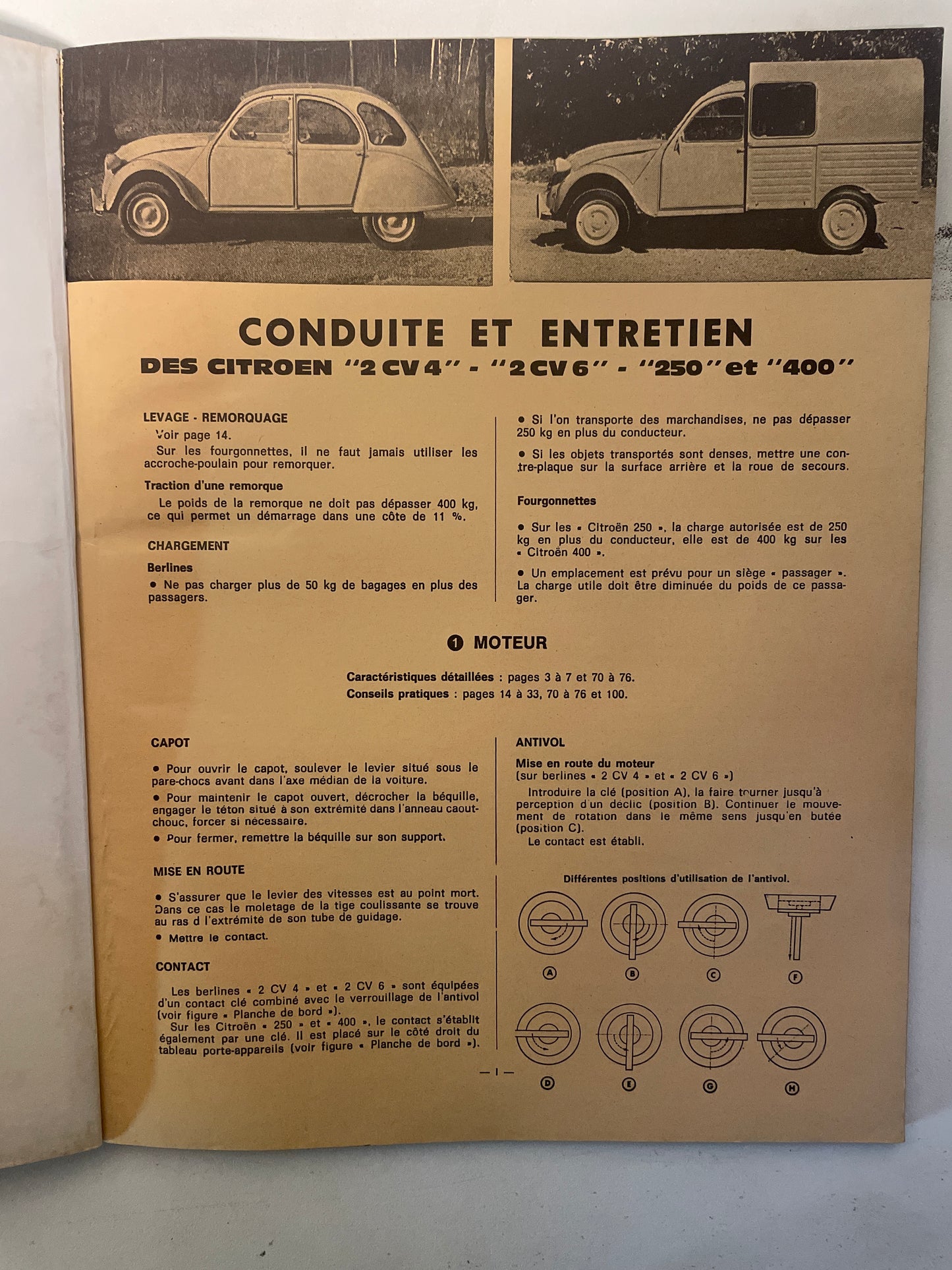 Revue technique CITROEN 2CV (4 et 6)