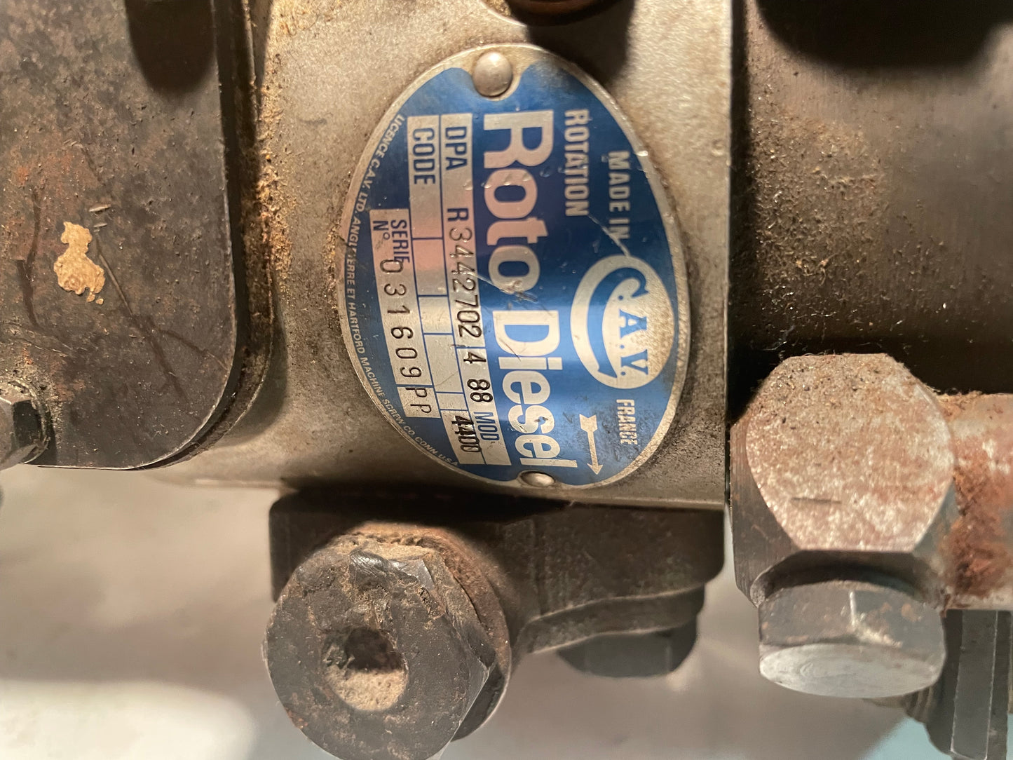 Pompe à injection ROTO DIESEL DPAR3442702