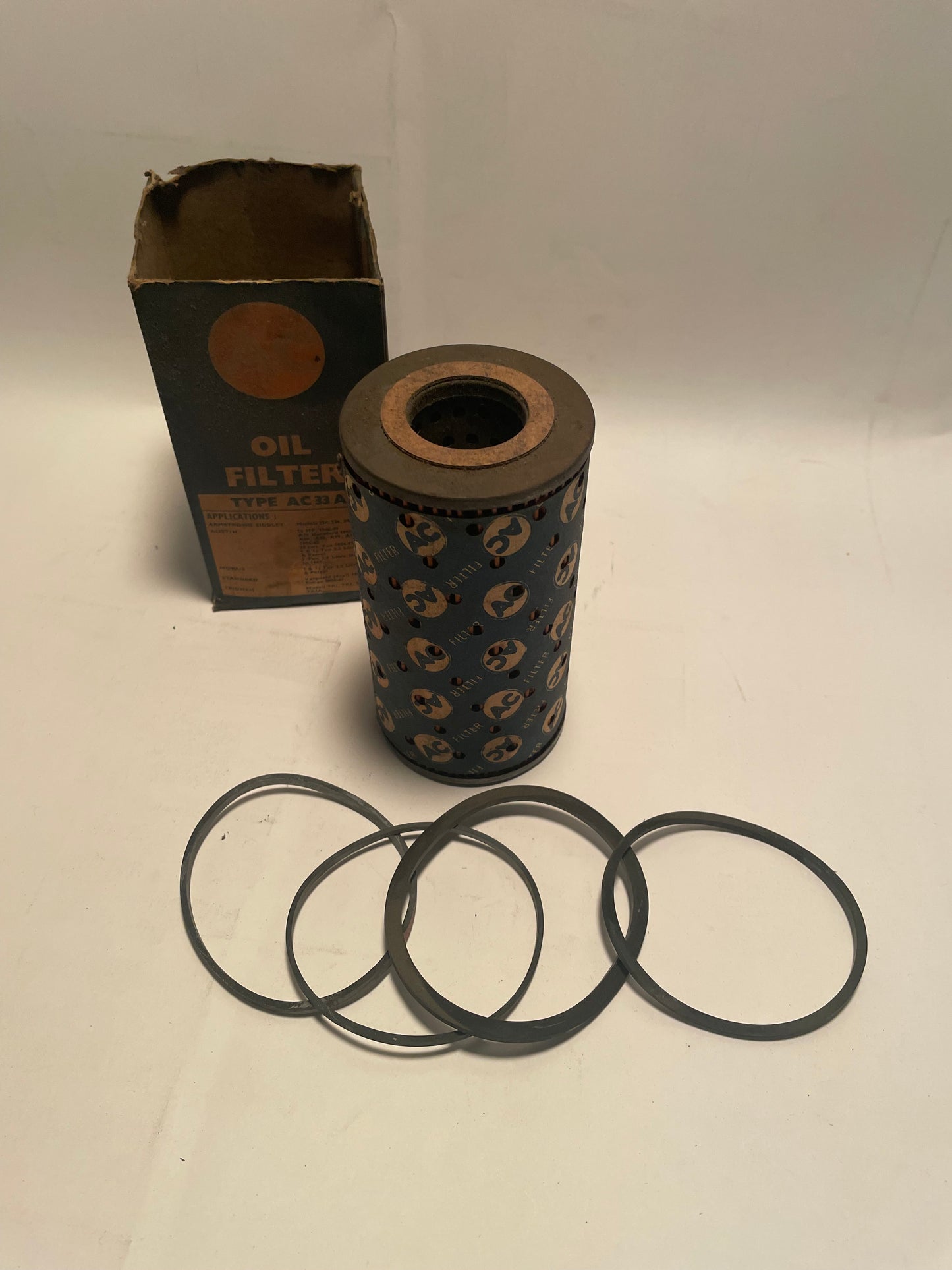 Filtre huile MANN AC33A