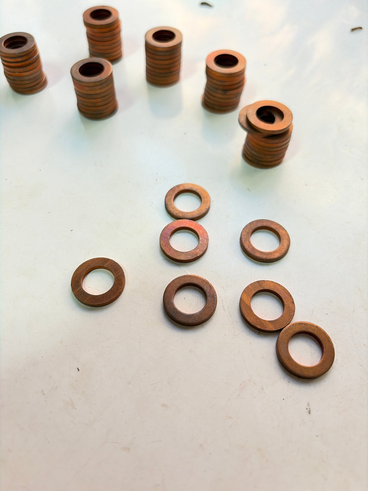 Lot 10 Joints cuivre 18 x 11 x 2