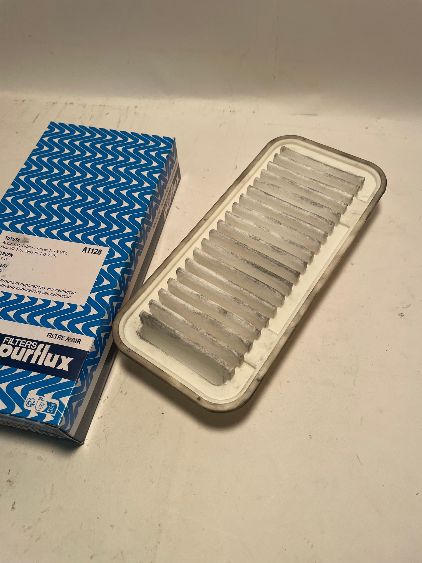 Filtre air TOYOTA yaris 1, 2 et 3, CITROEN C1, PEUGEOT 107 (A1128)