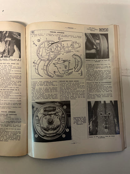 Revue technique VOLLSWAGEN GTI et GLI jusqu’à 1984