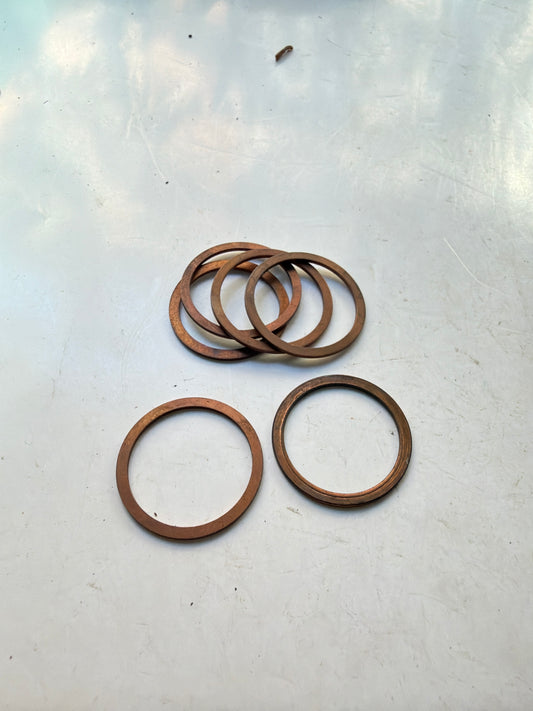 Lot 6 Joints cuivre 26 x 22 x 1 mm