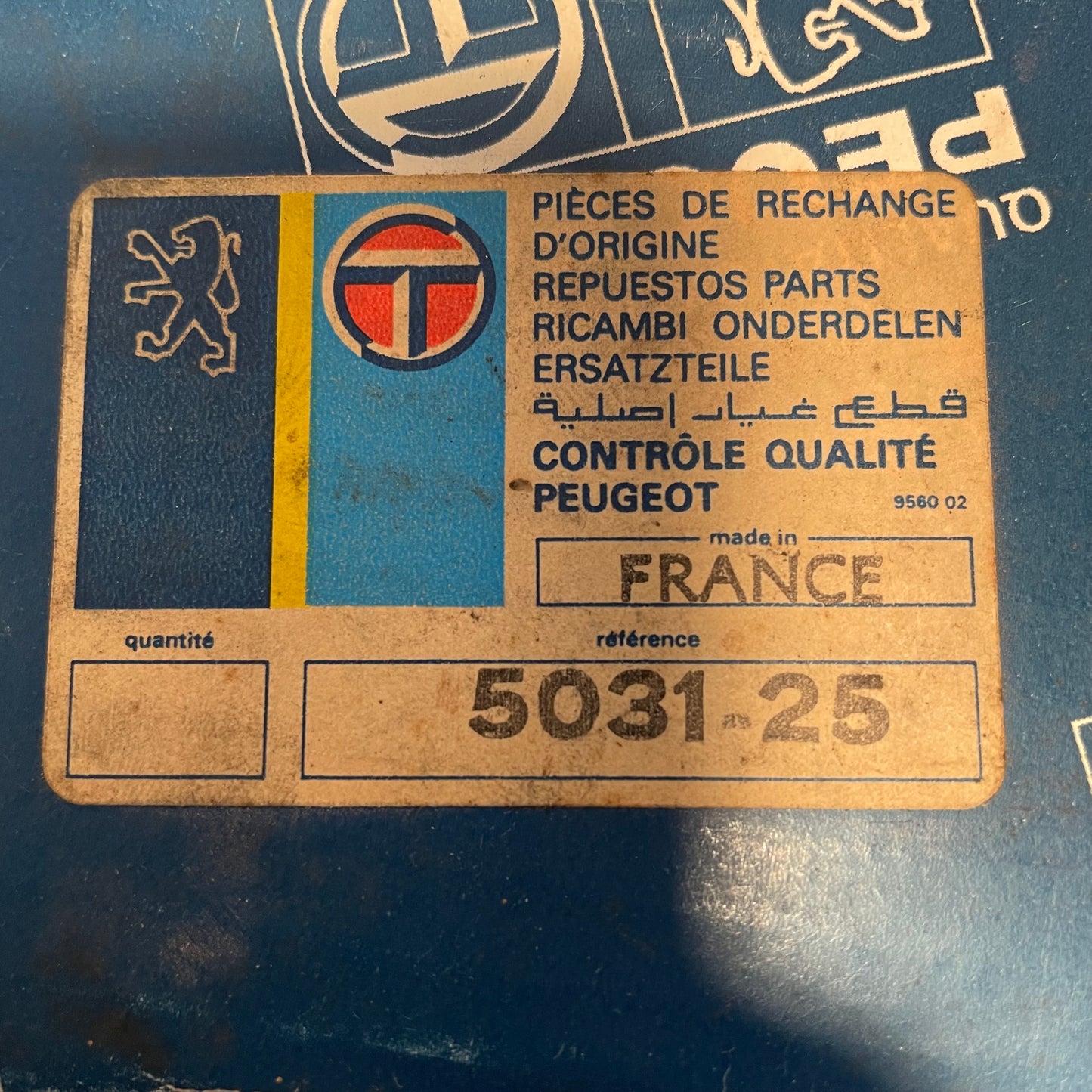 Kit palier d'amortisseur Peugeot