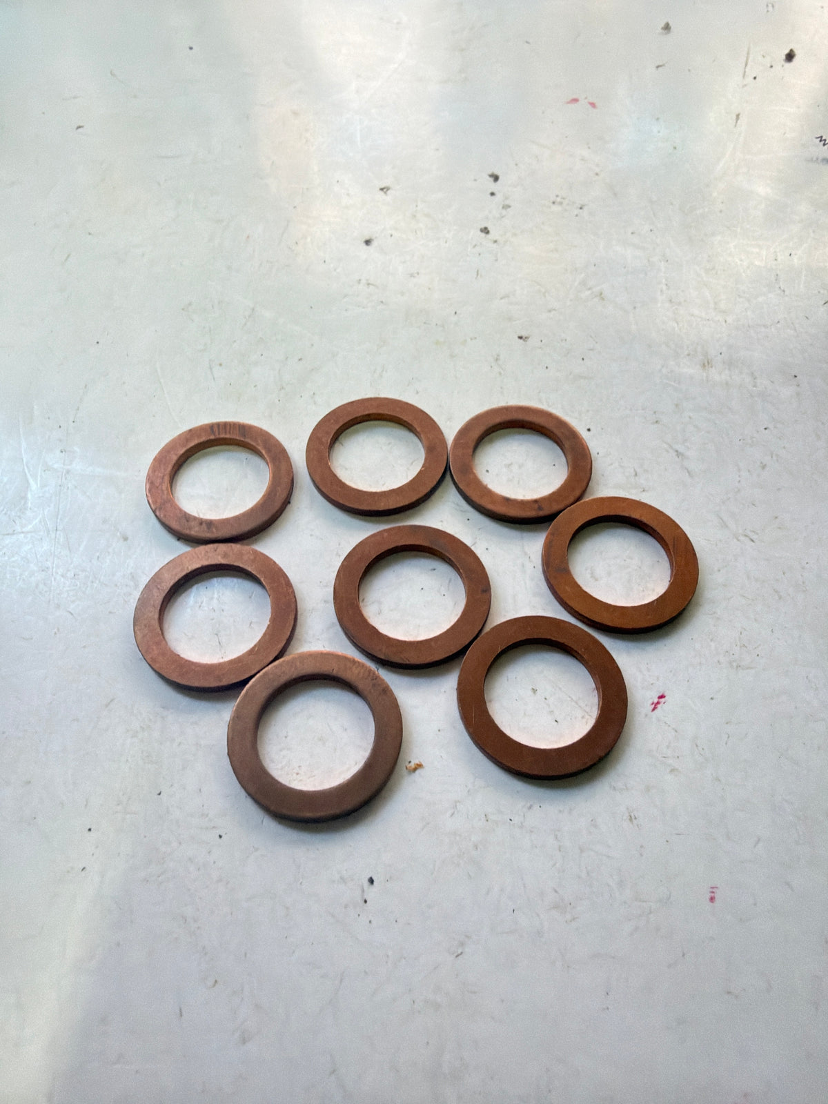 Lot 8 Joint cuivre 14,5 x 21 x 1,8