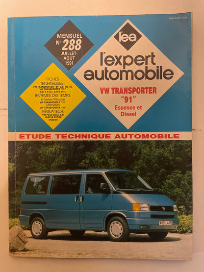 Revue technique VOLKSWAGEN TRANSPORTEUR « 91 »