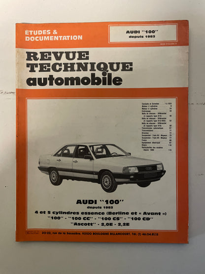 Revue technique AUDI 100 depuis 1983