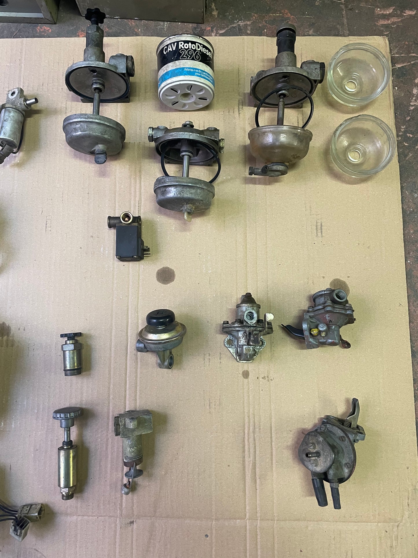 Divers pièces filtre gasoil