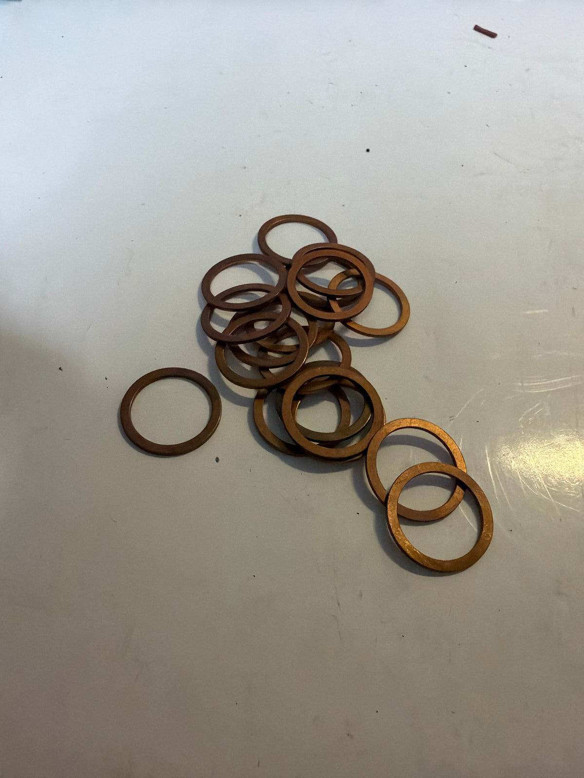 Lot 6 Joints d’injecteur 20 x 16,2 x 1 mm