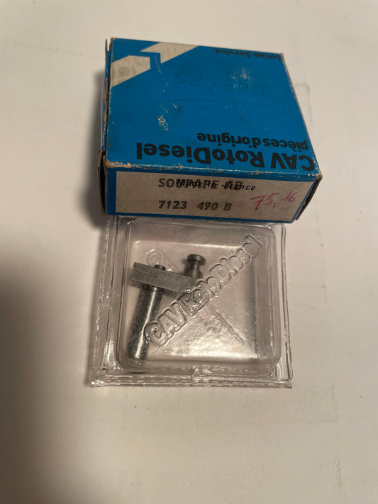 Soupape CAV 7123 490 B