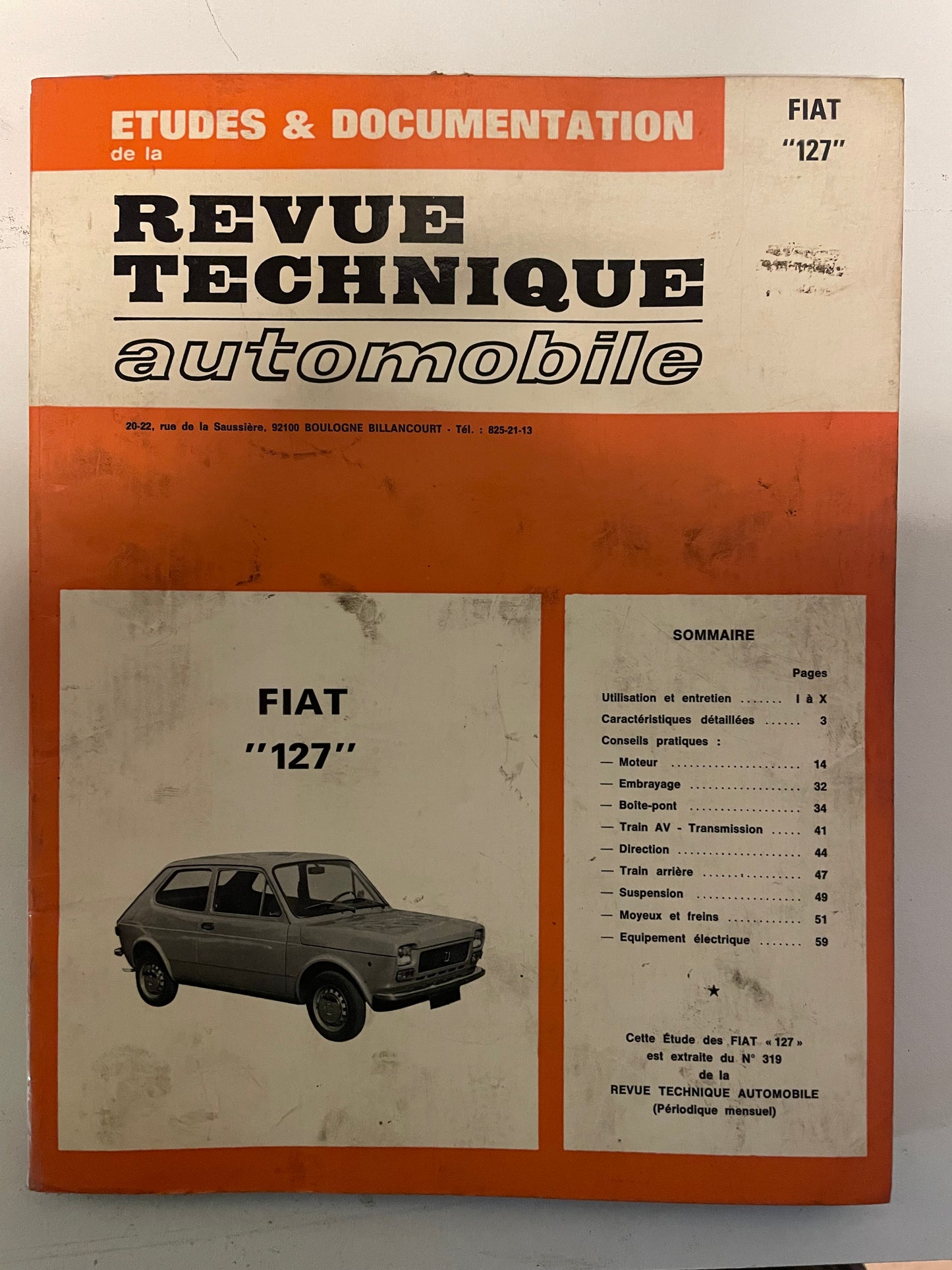 Revue technique FIAT 127