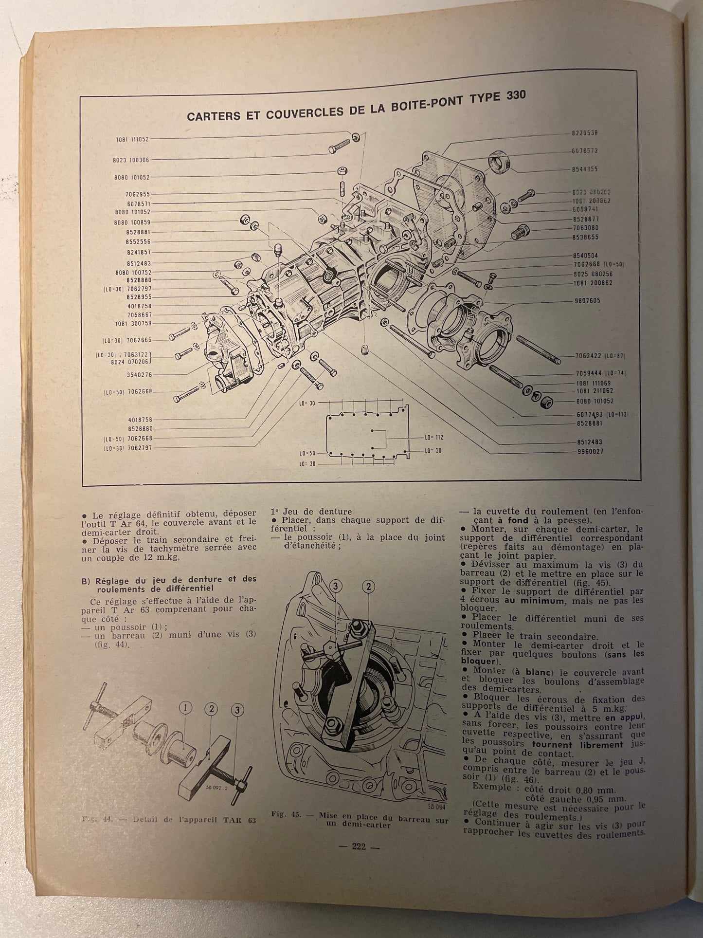 Revue technique RENAULT Dauphine et Floride