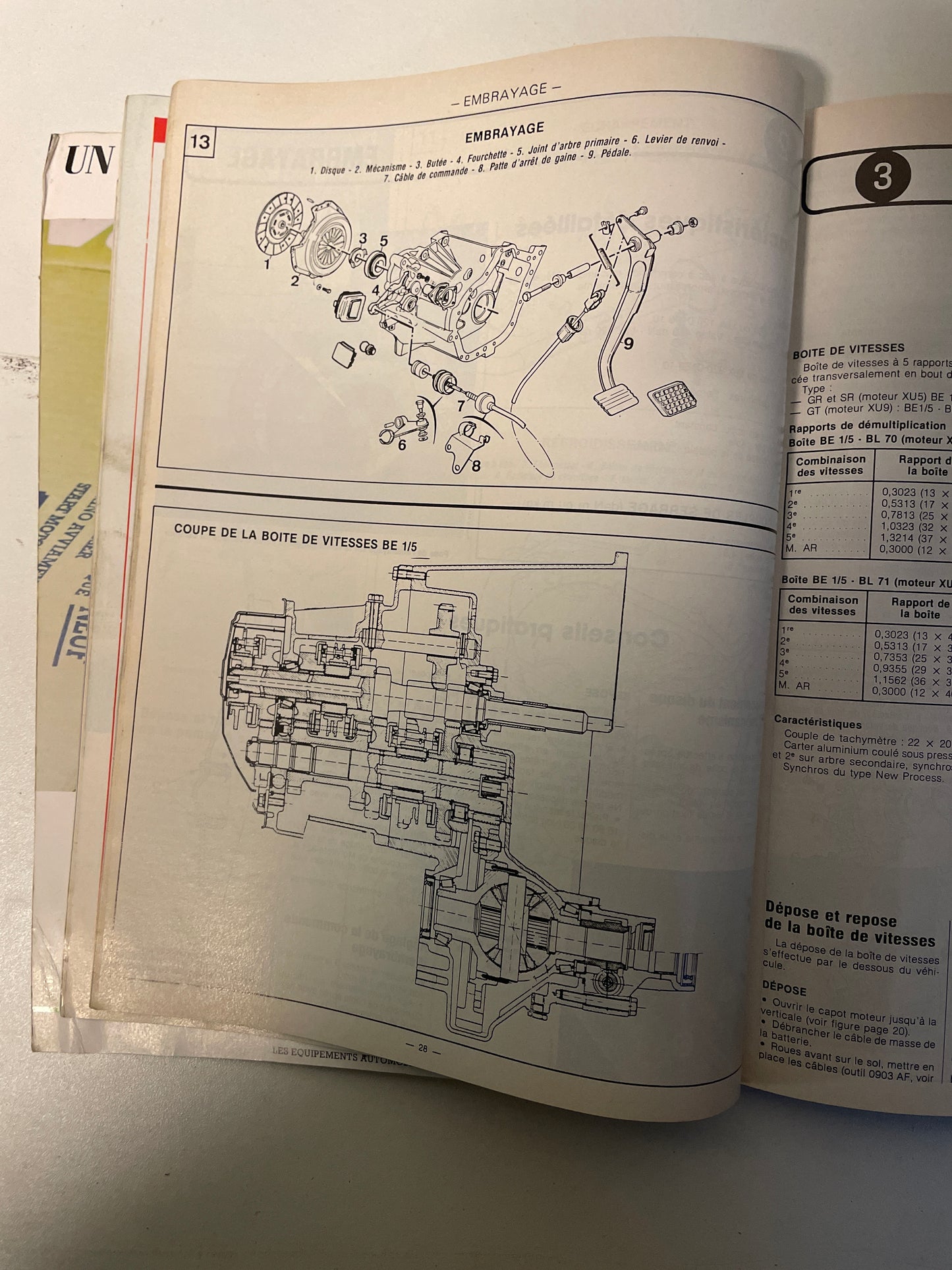 Revue technique PEUGEOT 309