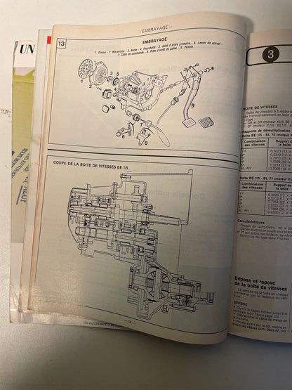 Revue technique PEUGEOT 309