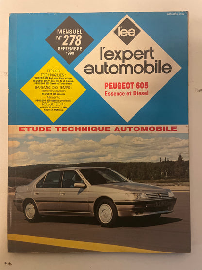 Revue technique PEUGEOT 605