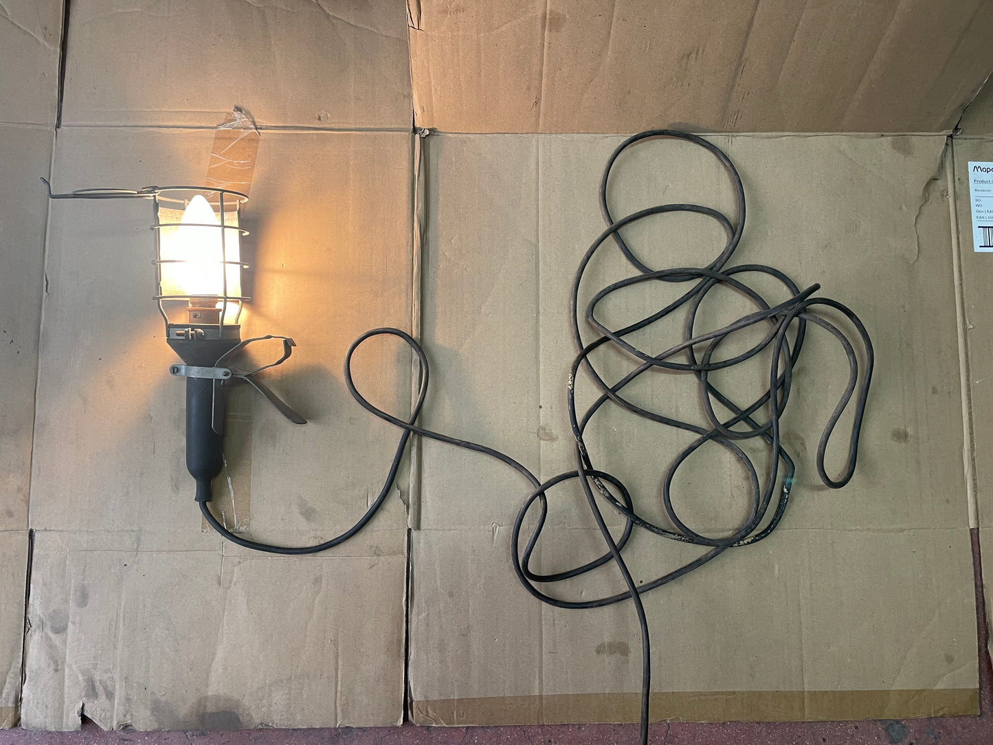 Éclairage portatif pour garage