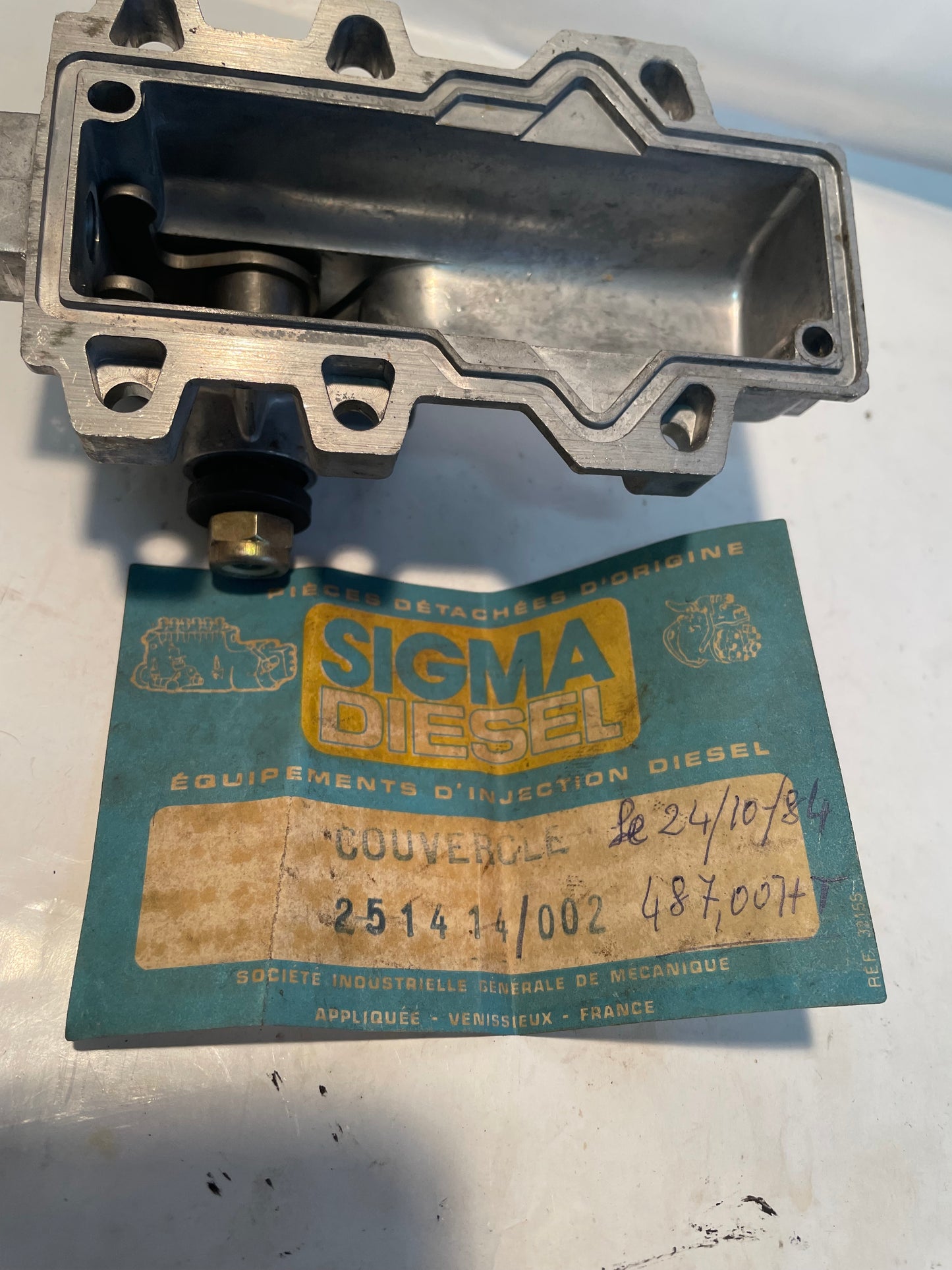 Couvercle de pompe SIGMA 251414/002