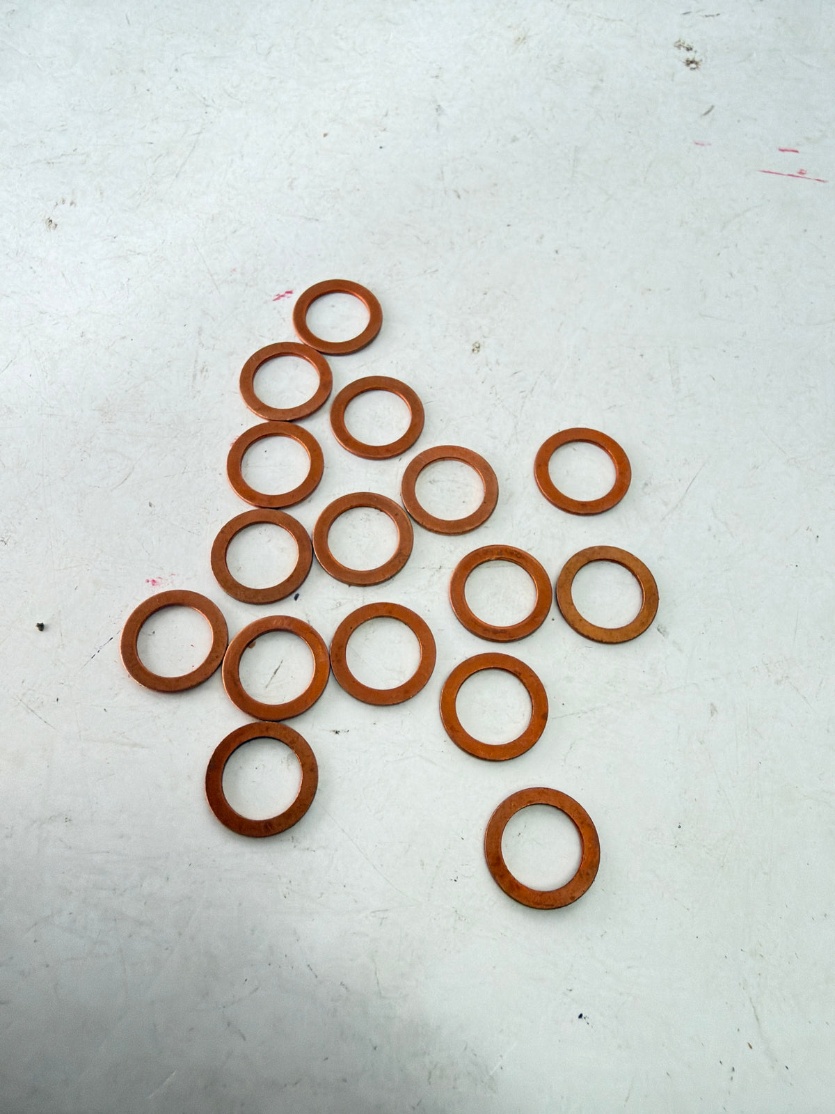 Lot joint en cuivre 8 x 12 x 0,8 mm