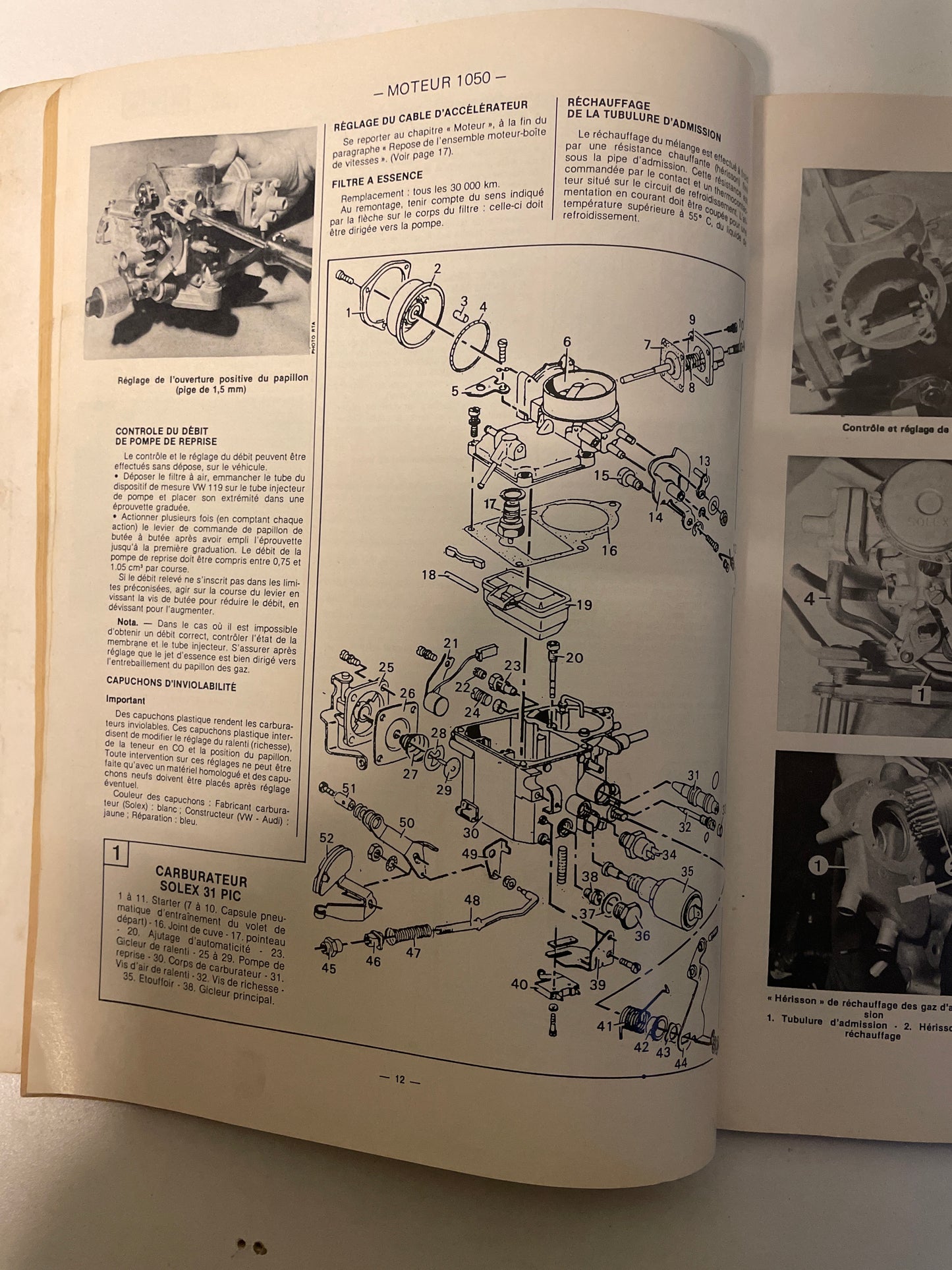 Revue technique VOLLSWAGEN Polo et Polo classic