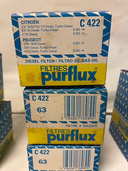 Filtre à gasoil PURFLUX C422 pour Citroen peugeot