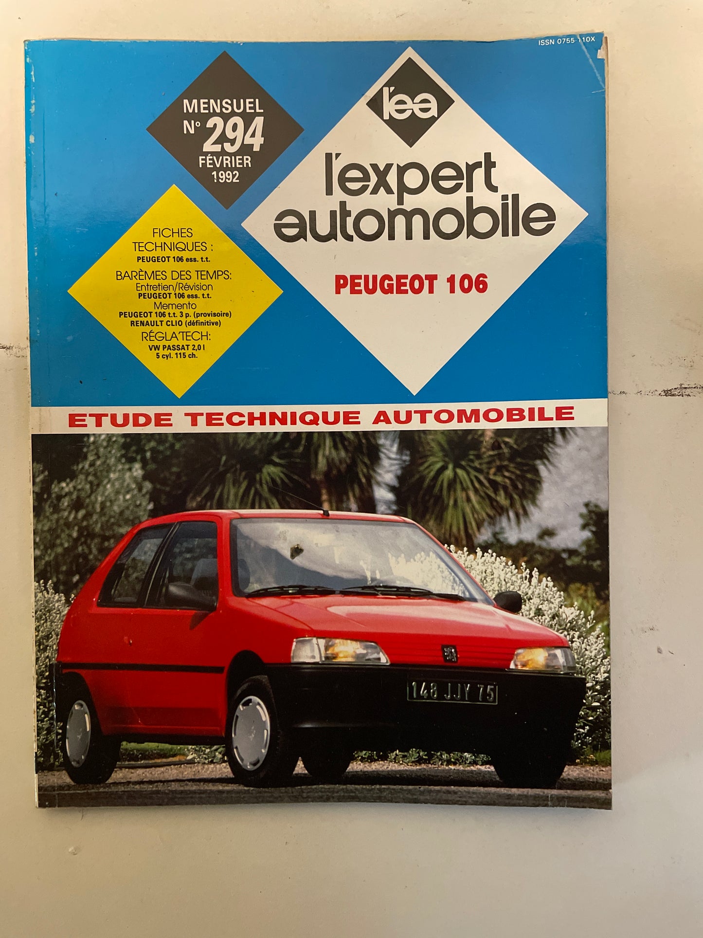 Revue technique PEUGEOT 106