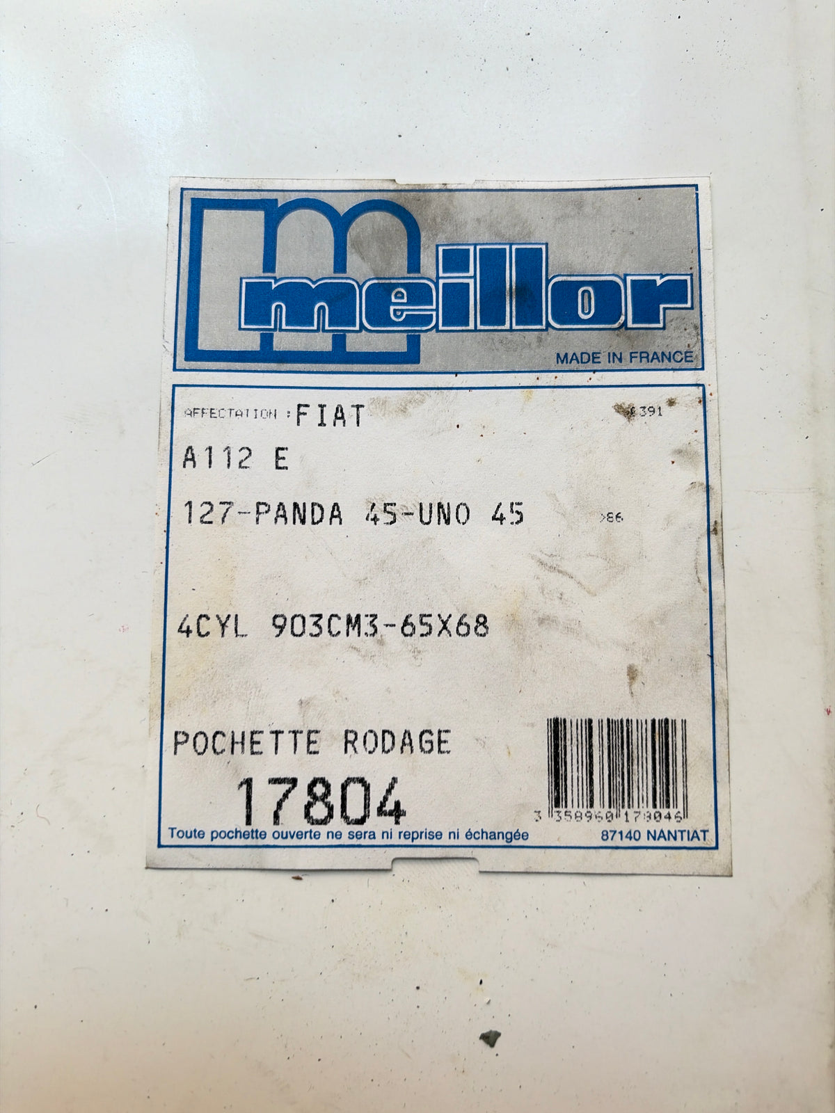 Kit joint FIAT 127 PANDA 45 UNO 45