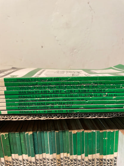 Lot de 120 revue technique DIESEL (29 à 149)