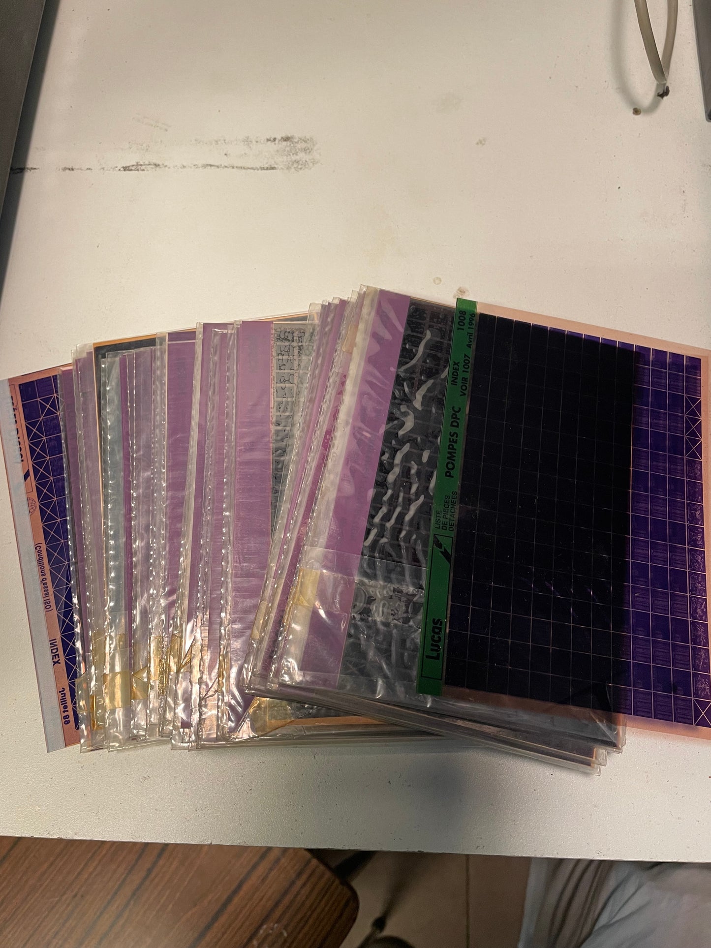 Lecteur micro fiches (avec micro fiches)