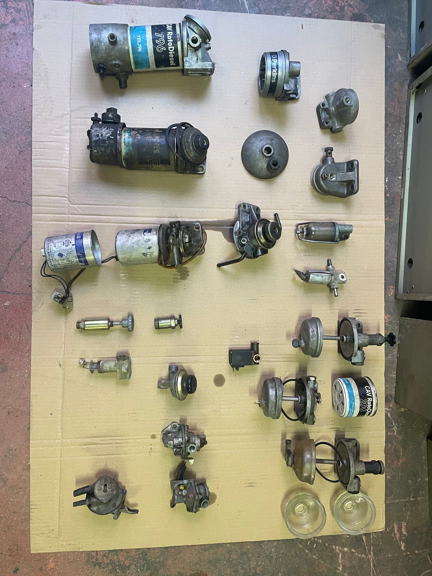 Divers pièces filtre gasoil