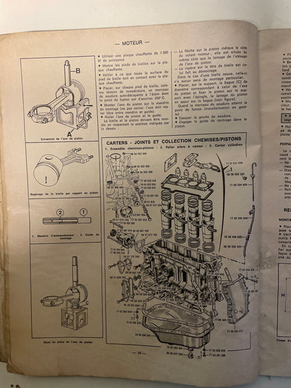 Revue technique RENAULT 16 TX