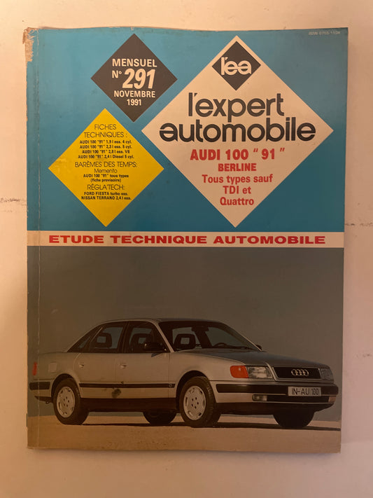 Revue technique AUDI 100 « 91 » berline