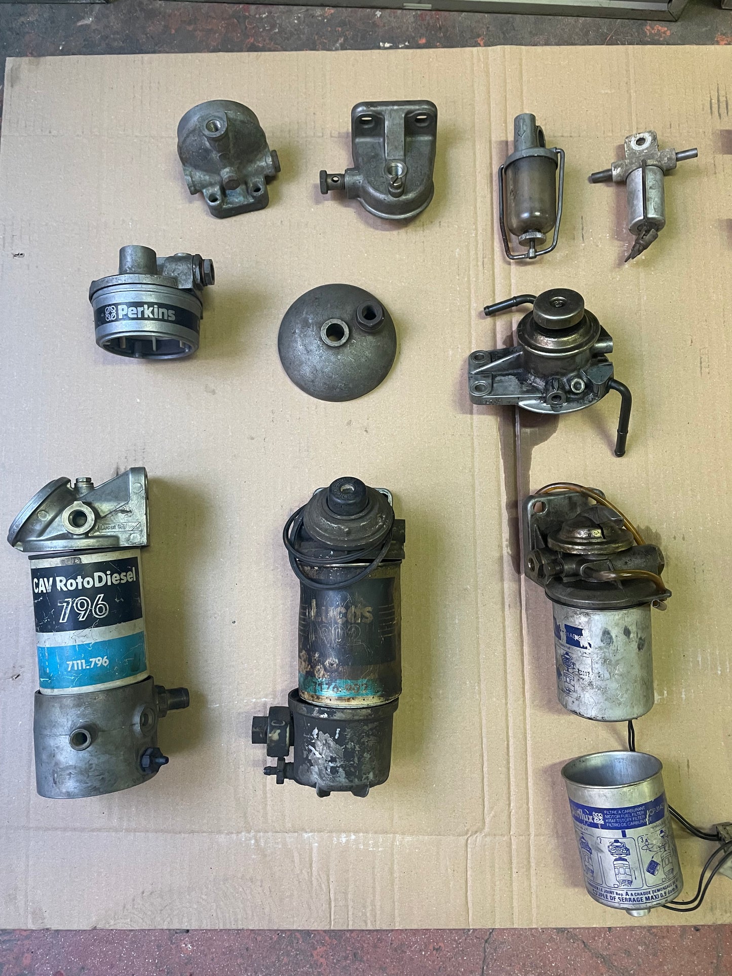 Divers pièces filtre gasoil