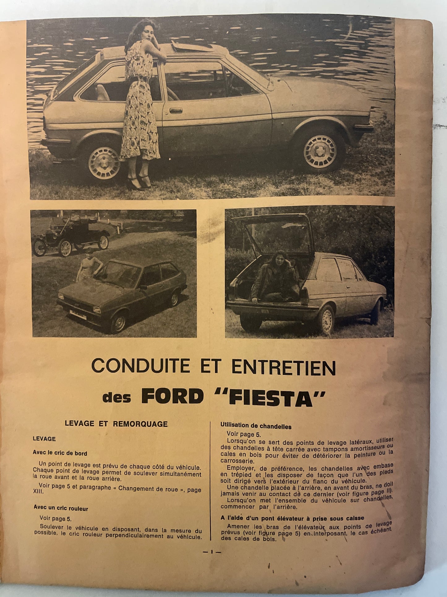 Revue technique FORD FIESTA et XR2