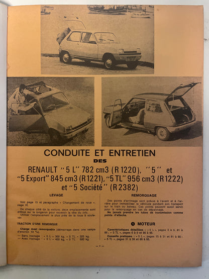 Revue technique RENAULT 5