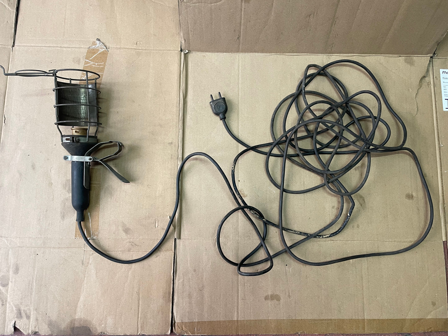 Éclairage portatif pour garage