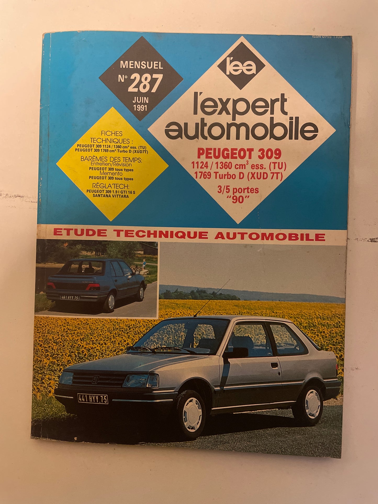 Revue technique PEUGEOT 309