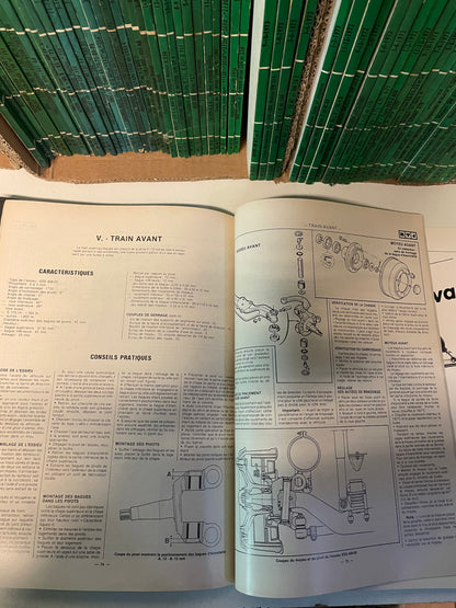 Lot de 120 revue technique DIESEL (29 à 149)