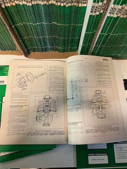 Lot de 120 revue technique DIESEL (29 à 149)